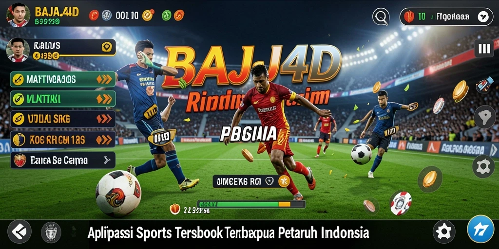 Tampilan gameplay menarik dari aplikasi Sportsbook BAJAJ4D.