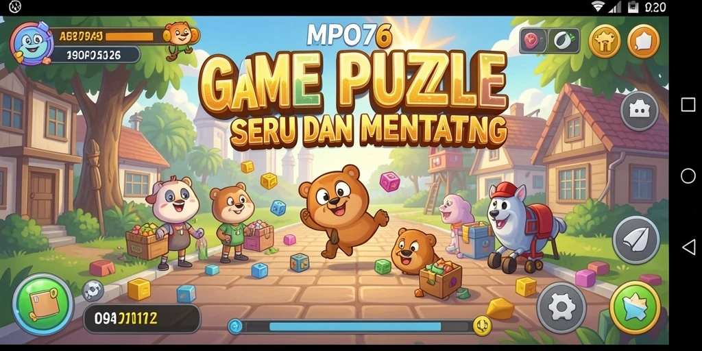 Menampilkan gameplay yang menantang dari MPO76 dengan berbagai puzzle seru.